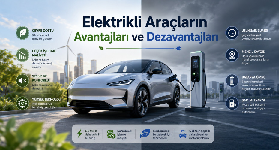 Elektrikli Araçların Avantajları ve Dezavantajları: Satın Almadan Önce Bilmeniz Gerekenler