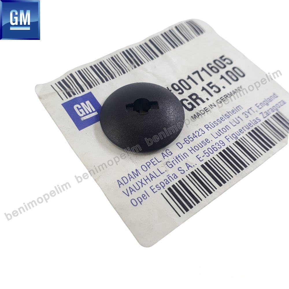 Product Code : 107871 - Opel Vectra A Trunk Entry Cover Button Black GM Genuine 107871 - 90171605