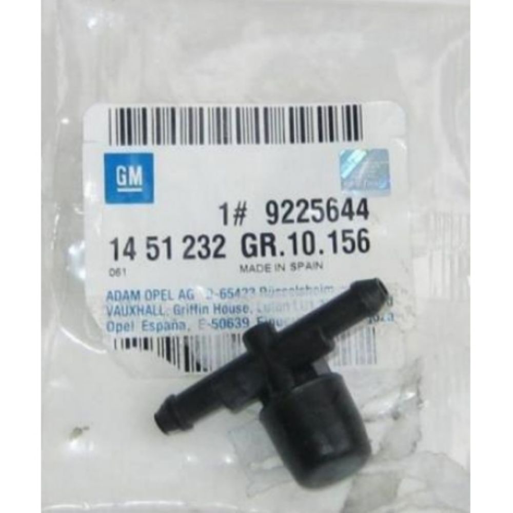 Product Code : 9225644 - Opel Combo C, Corsa C Windscreen Left Water Sprinkler Nozzle GM Original 9225644 - 1451232