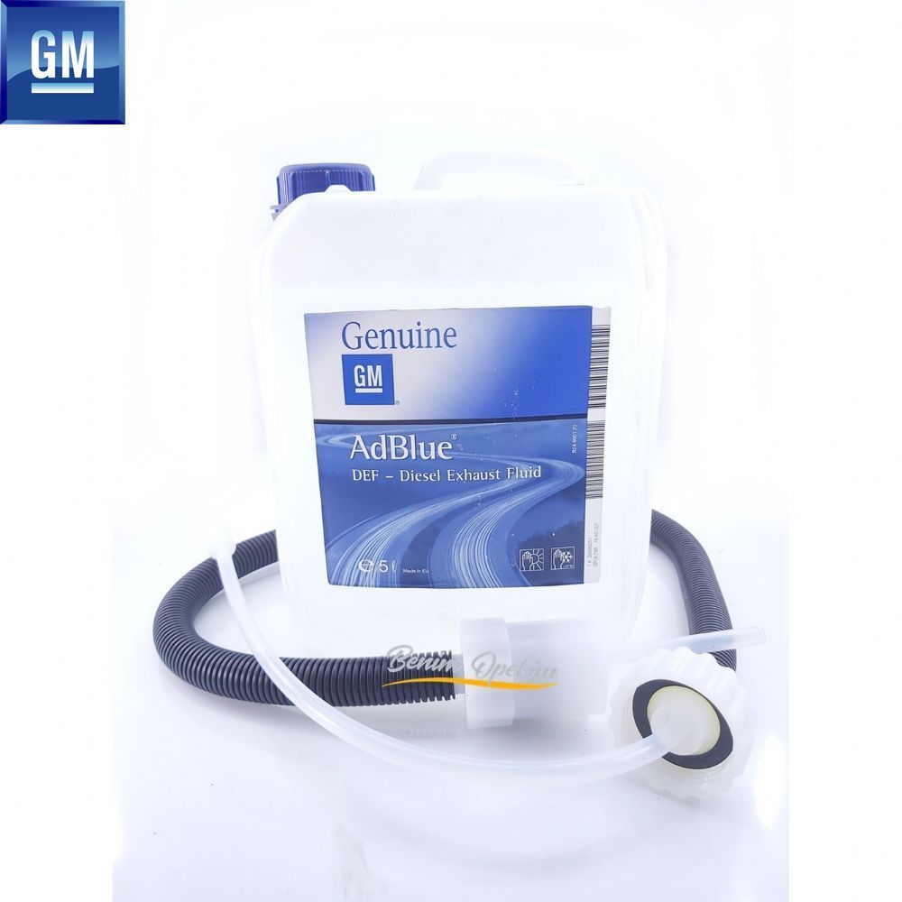 Adblue Diesel Exhaust Fluid 5 Lt. Opel Chevrolet GM Original