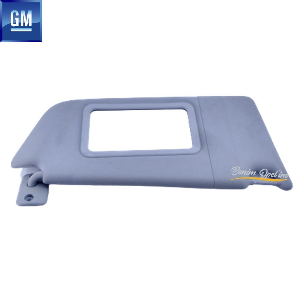 Product Code : 1437042 - Opel Astra H Sun Visor Right Mirror Grey GM Genuine 1437042 - 13113045