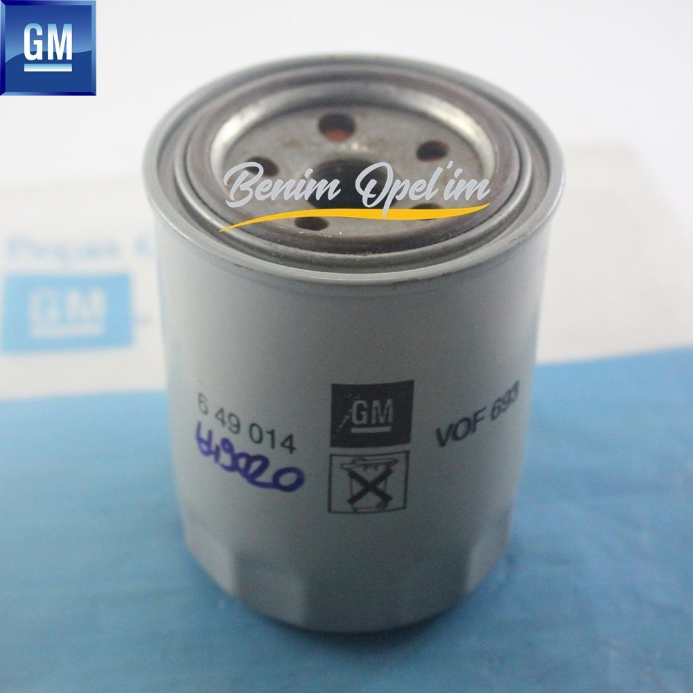 Product Code : 90541163 - Opel Corsa B, Combo B Oil Filter 1.7 Diesel GM Original 90541163 - 649014