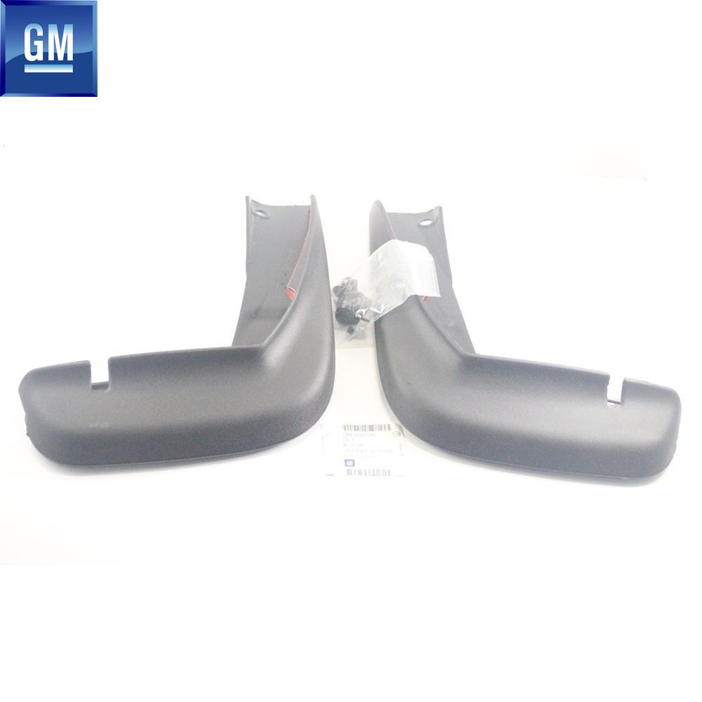 Opel Zafira C Front Leggings Front Set Black (Gaiter) GM Genuine 1718064 - 90397348