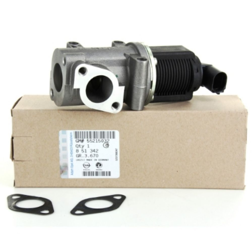 Egr Valve 1.9 Diesel Engine Opel Astra H, Vectra C, Signum, Saab 9-3 GM Genuine 55215032 - 851342