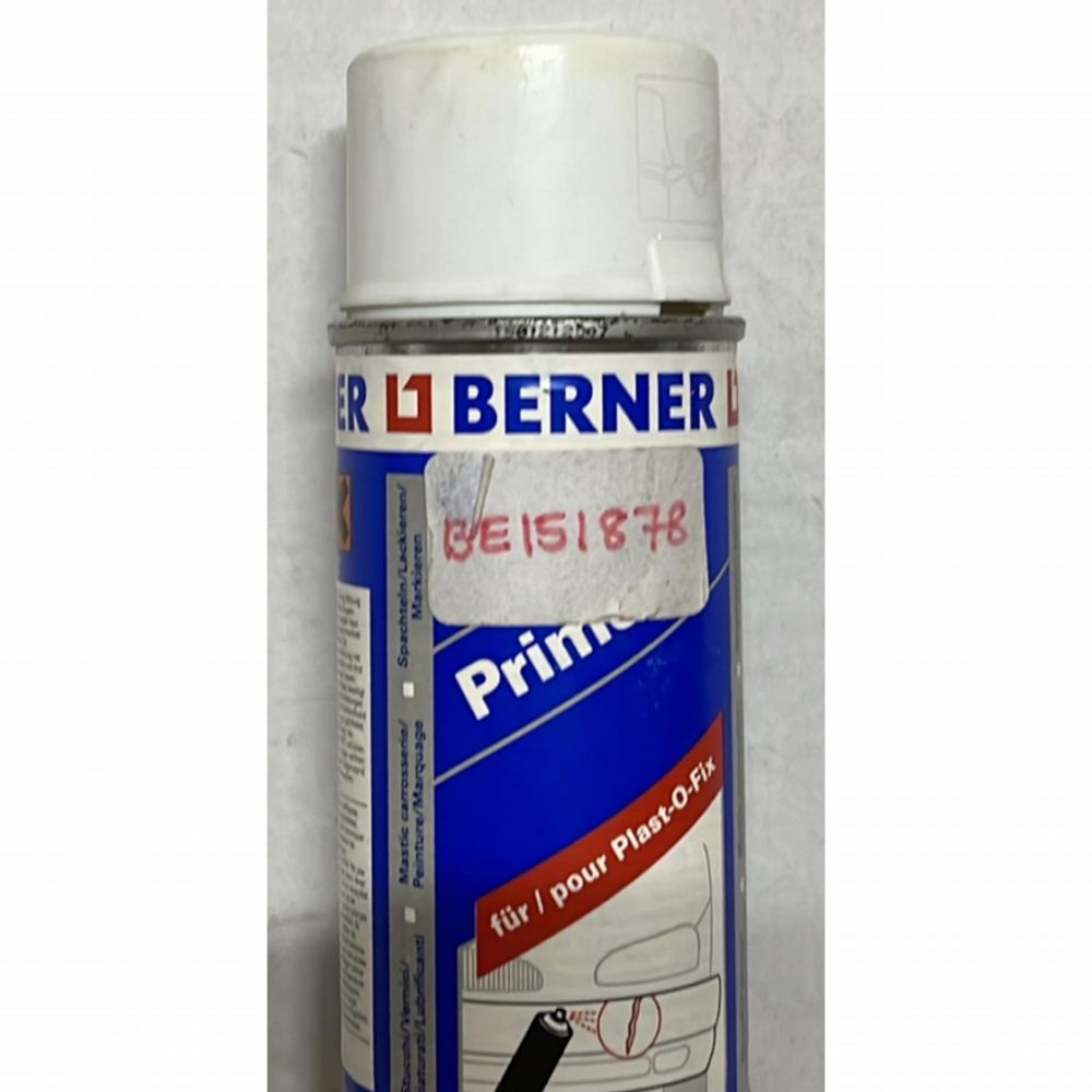 Bumper Scratch or Impact Repair Spray 300Ml. Berner Germany 151878