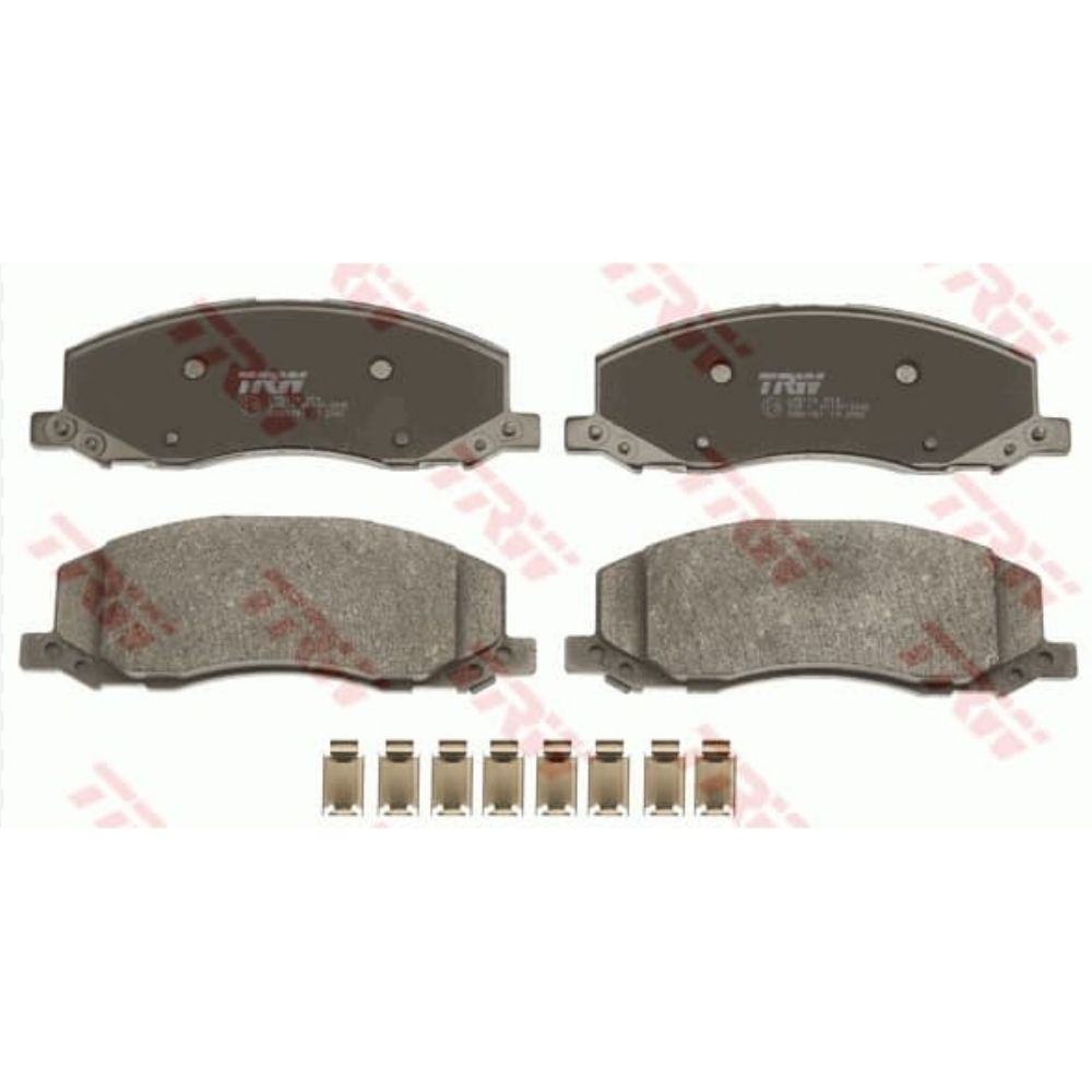 Opel Insignia A, Saab 9-5 Front Brake Pad High Friction 184Mm TRW Brand 13237752 - 1605202