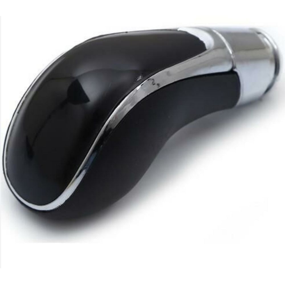 Product Code : 784145Ru - Opel Insignia A, Astra J New Model Automatic Gear Shift Knob Black Top Patent Leather Piano Black Sides Plastic Nickelled (Wauxhall - Holden Model) 784145 - 13252052