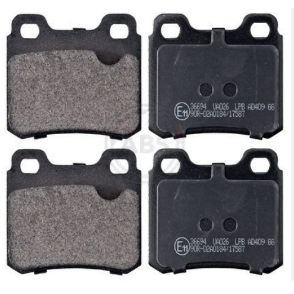 Product Code : 1605728G - Rear Brake Pad 61Mm Opel Astra F, Calibra, Kadette E, Vectra A Imported Best Quality 1605877 - 90485133 - 90485133