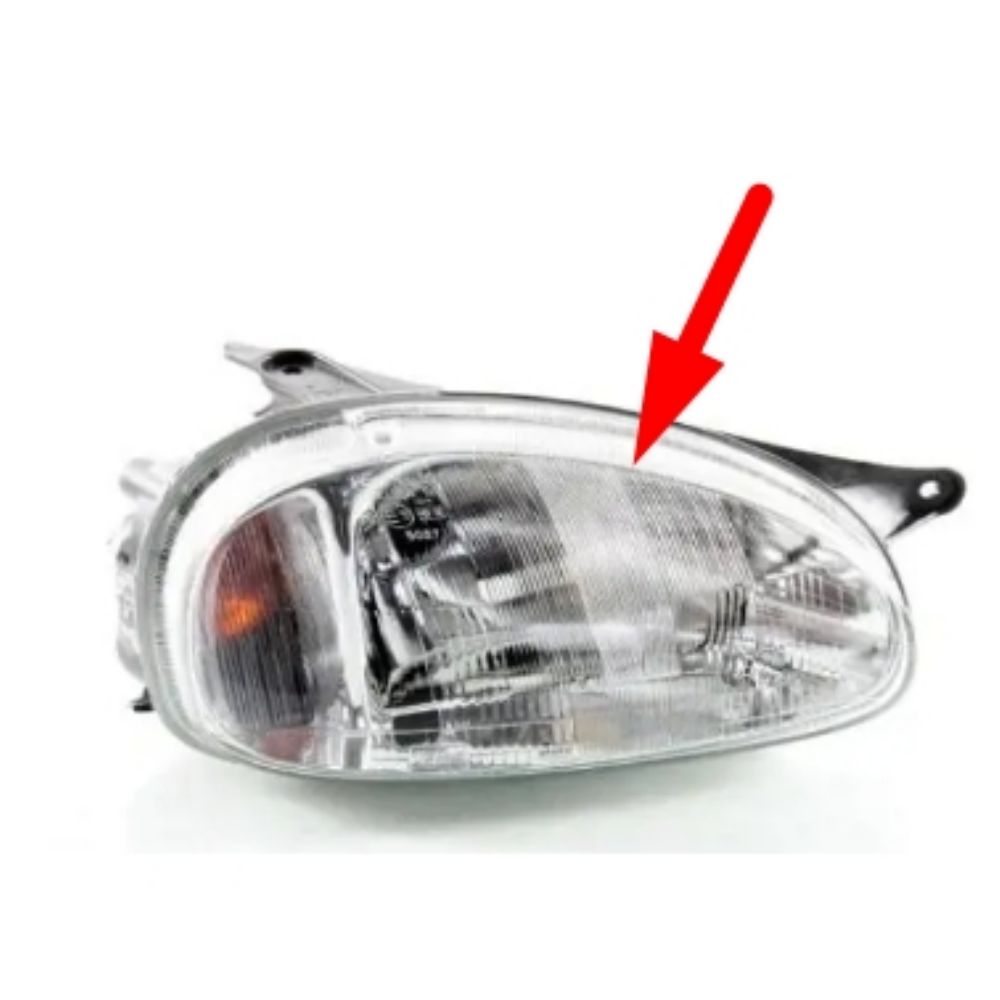 Opel Corsa B Right Headlight Glass 1st Class Quality 1216489