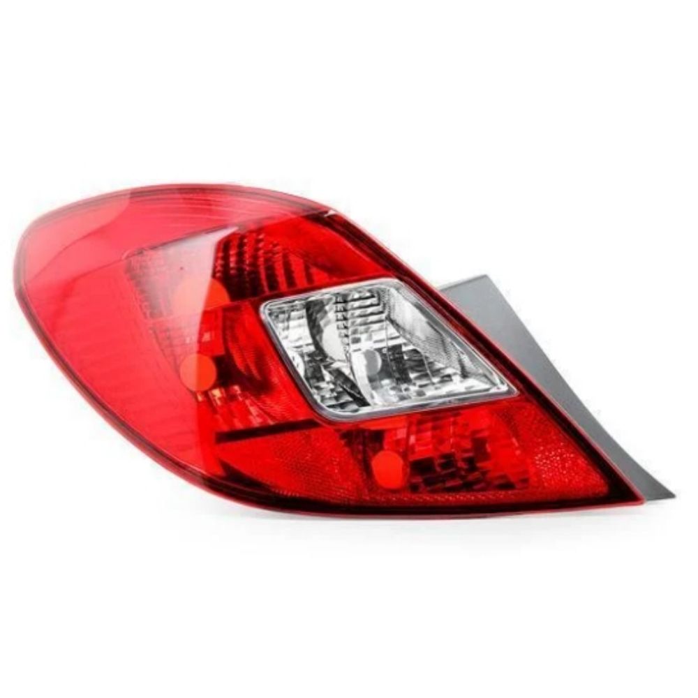 Opel Corsa D Left Rear Taillight Red 5-Door 1st Class Quality 1222534 - 93190950