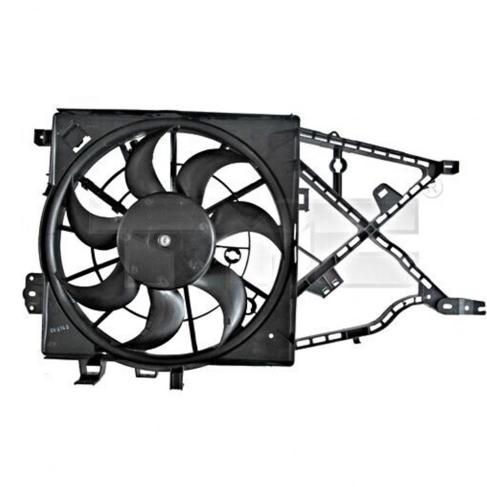 Opel Vectra B Air Conditioned Radiator Fan Motor Complete with Hood 1.8/2.0 Engine 1st Class Quality 1341159 - 52464741 - 52464741