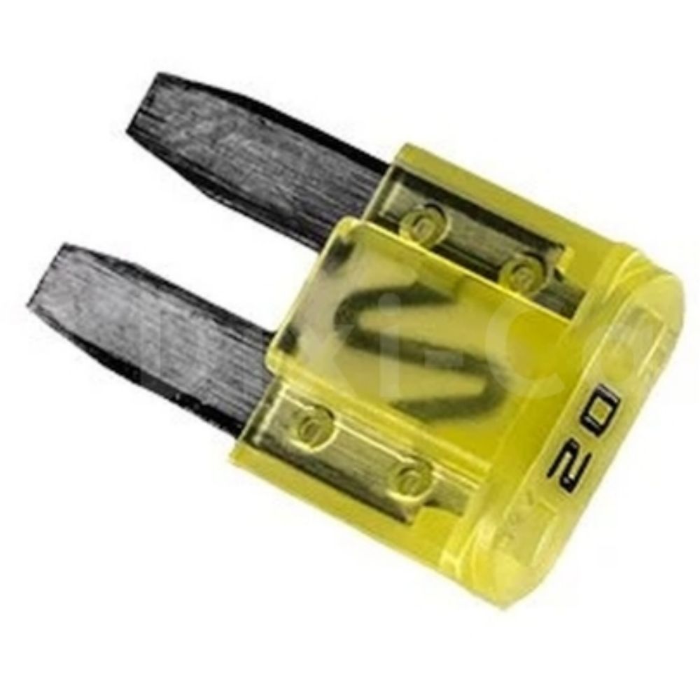 Product Code : 19209794 - Opel Insignia B Mini Fuse 20 Amp. Yellow Colour GM Original 19209794