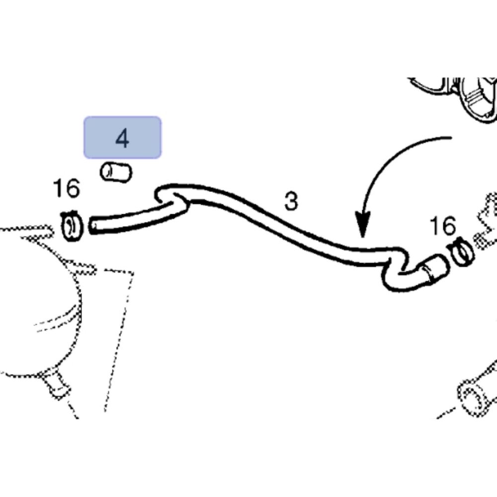 Product Code : 578420 - Opel Corsa D, Astra H Handbrake Protection Plug GM Genuine 578420 - 90539656