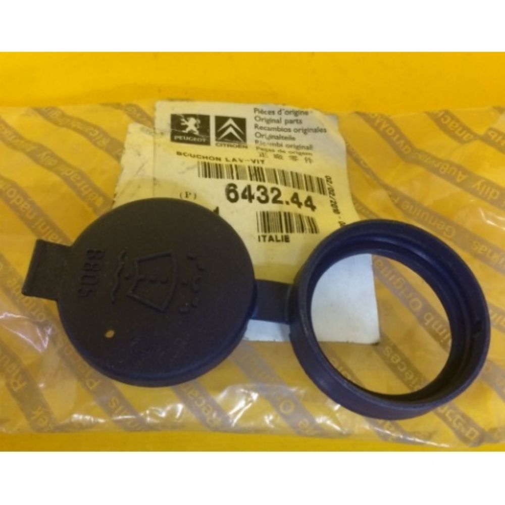 Product Code : 6432.44 - Window Washer Water Sprinkler Tank Cover Peugeot Bipper, Citroen Nemo, Fiat Fiorino PSA Original 6432.44