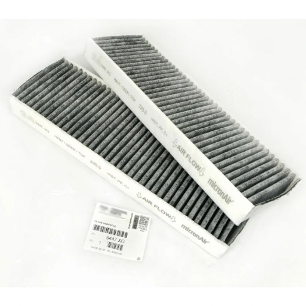 Double Pollen Filter Carbon Opel Grandland, Combo E, Zafira D Life / Peugeot 3008, 5008, Expert Mk4, Rifter / Citroen Berlingo, C4 PSA Original 6447Xg