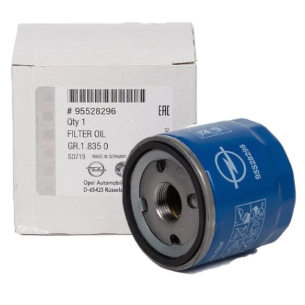 Oil Filter B10Xfl B14Xfl B14Xfl B14Xft Engine Opel Astra K, Mokka, Insignia B , Corsa E GM Genuine 95528296