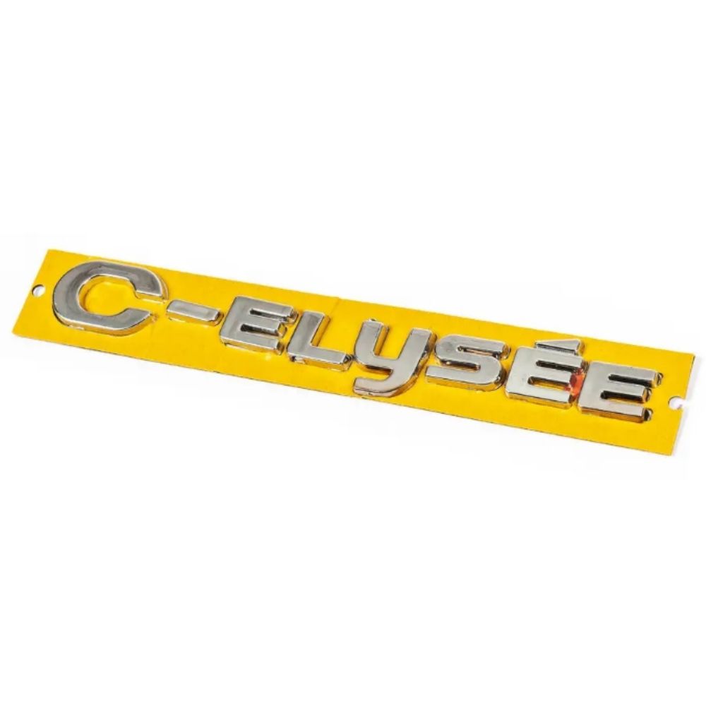 Product Code : 9678485180 - Citroen C-Elysee Rear Tailgate C-Elysee Lettering Chrome PSA Genuine 9678485180