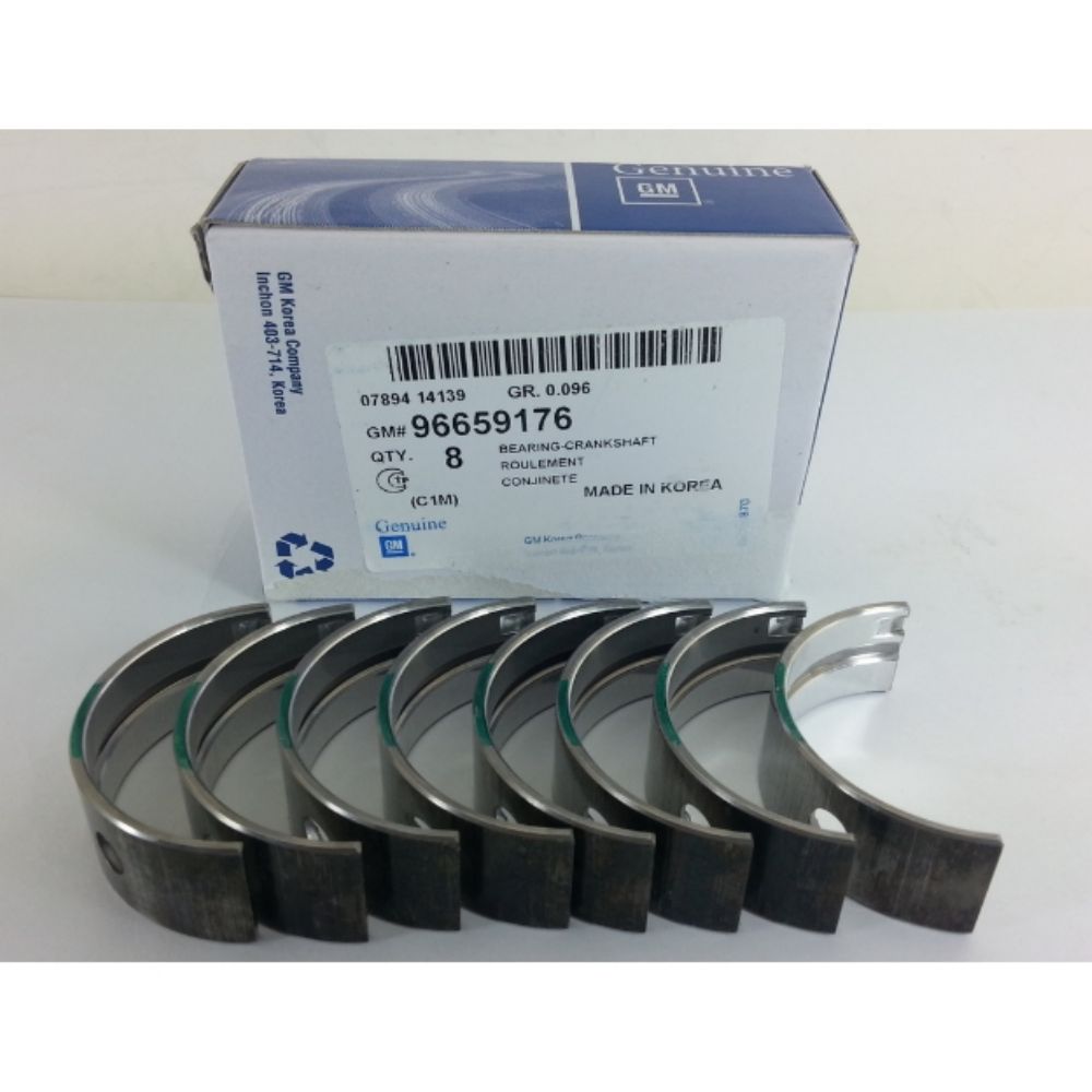 Product Code : 96659176 - Chevrolet Kalos 1.2 Sohc Engine Main Bearing Std. (1 Piece) GM Genuine 96659176