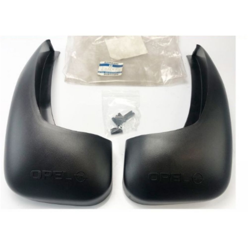 Opel Astra G, Zafira A Rear Leggings Gaiter Set Opel Written GM Original 9121577 - 1718040