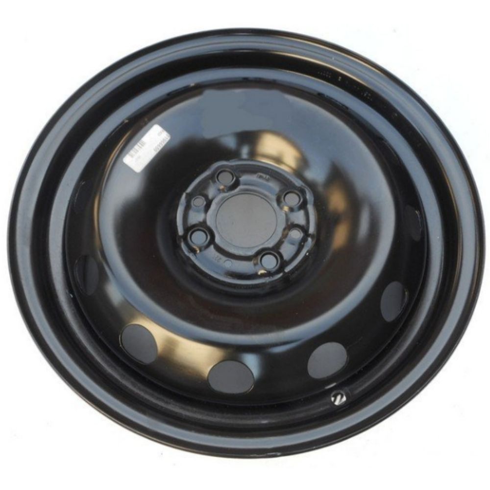 Sheet Metal Rim Black 15 Inch Peugeot Bipper, Citroen Nemo, Fiat Forino PSA Original 1612885980