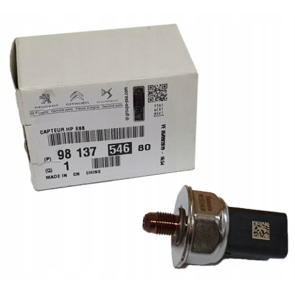 Product Code : 9813754680 - High Pressure Sensor 1.6 Engine Peugeout 207, 3008, 208, 308, 508 / Citroen C4, Ds3, Ds4, Ds5 PSA Original 9813754680