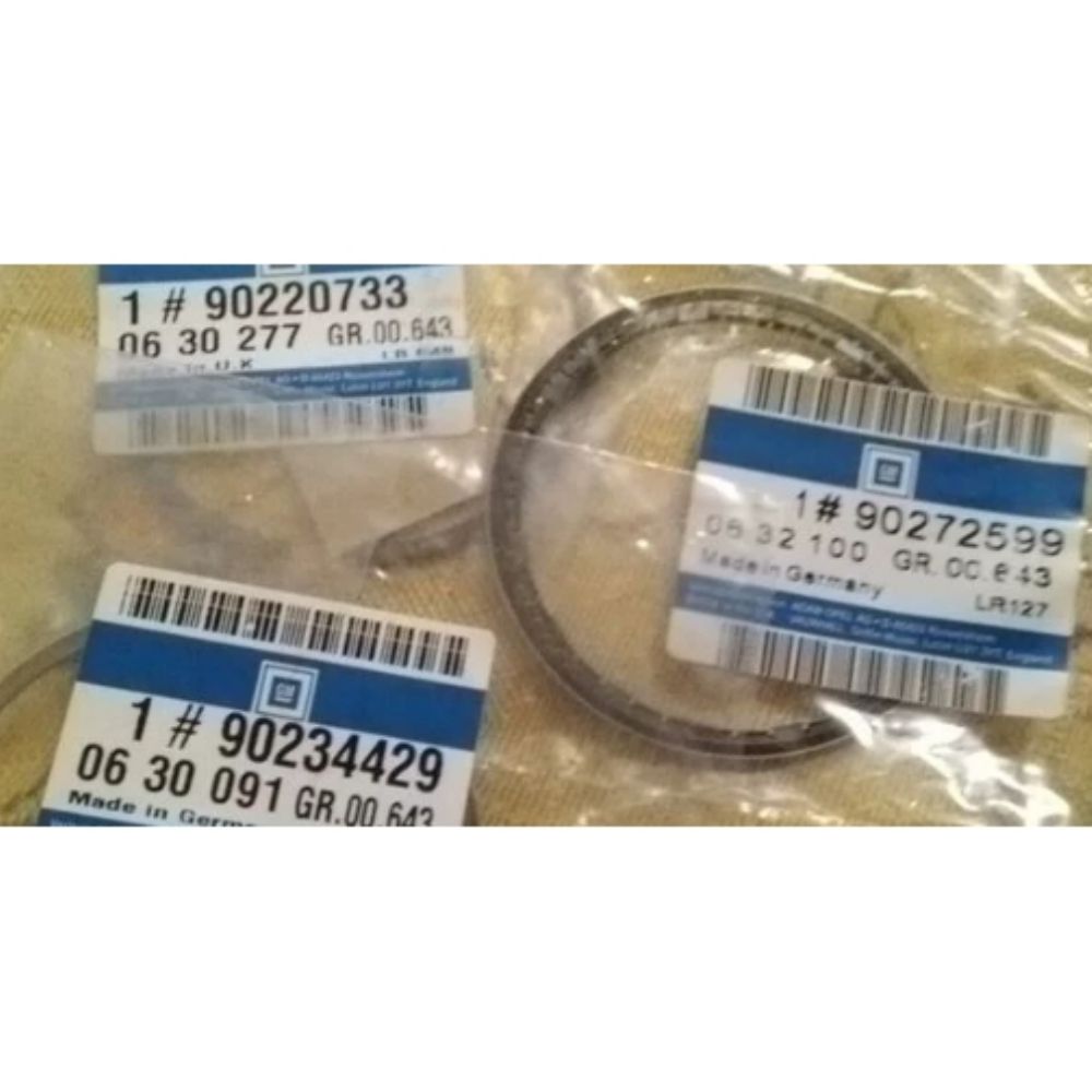 Product Code : 90234429 - Opel Vectra A Piston Ring Kit Upper Std. 78.95Mm - 79.02Mm GM Genuine 90234429 - 630091