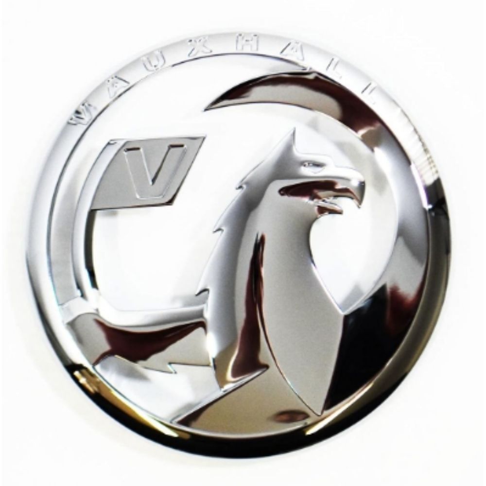 Opel Astra J, Cascada Front Louver Wauxhall Emblem Chrome GM Genuine 13264591