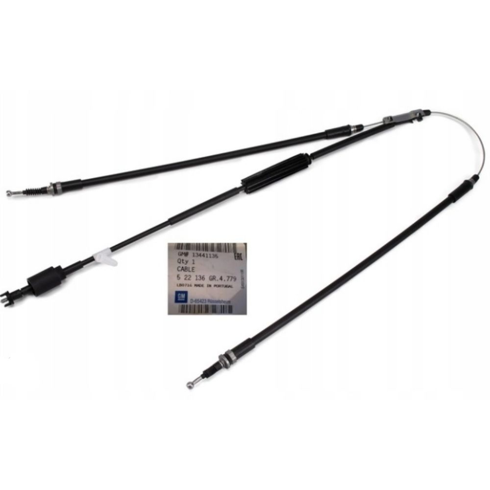 Product Code : 13441135 - Opel Astra J Sedan Hand Brake Cable Electric GM Genuine 13441135 - 522136