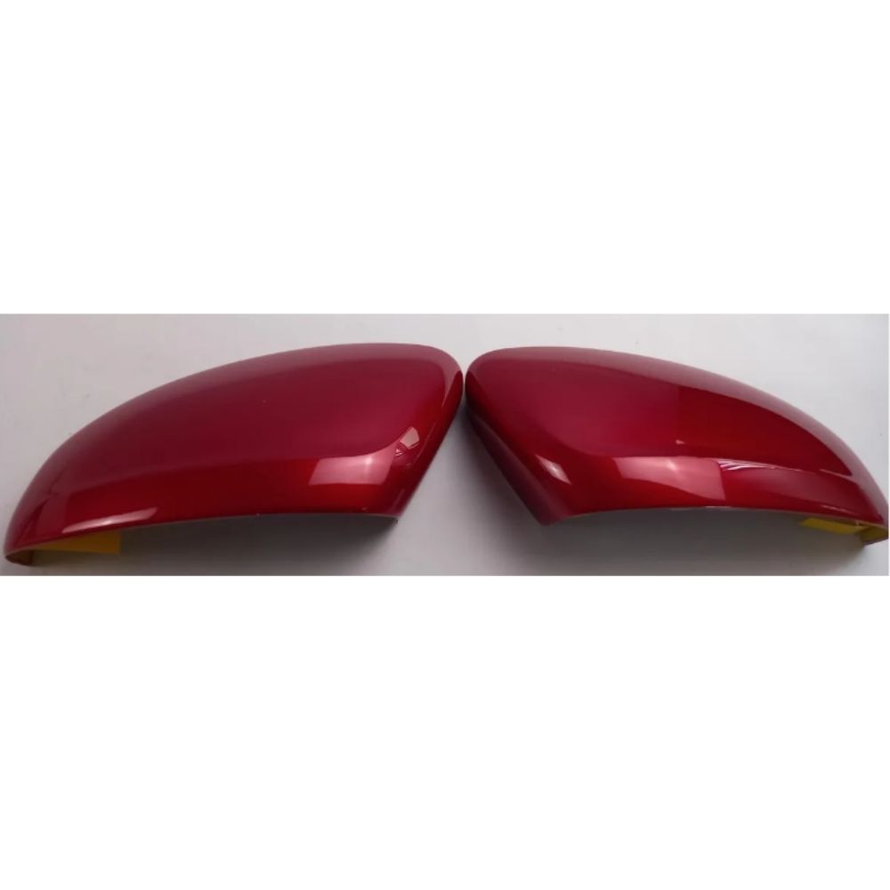 Opel Corsa F Exterior Rear View Mirror Cover Set Red PSA Original 98361535PQ