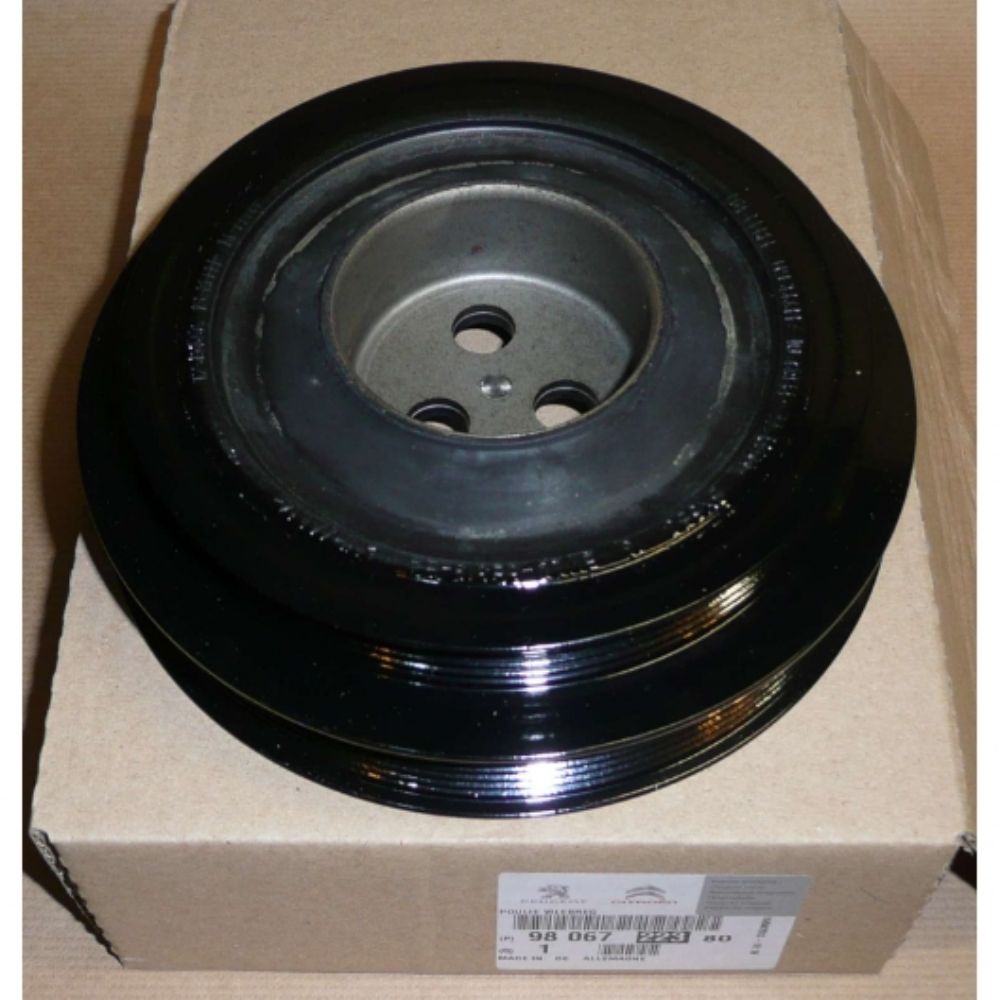 Crank Pulley 2.2 Engine Peugeot Boxer 3, Citroen Jumper 3, Fiat Ducato 3, Ford Puma PSA Original 9806722380