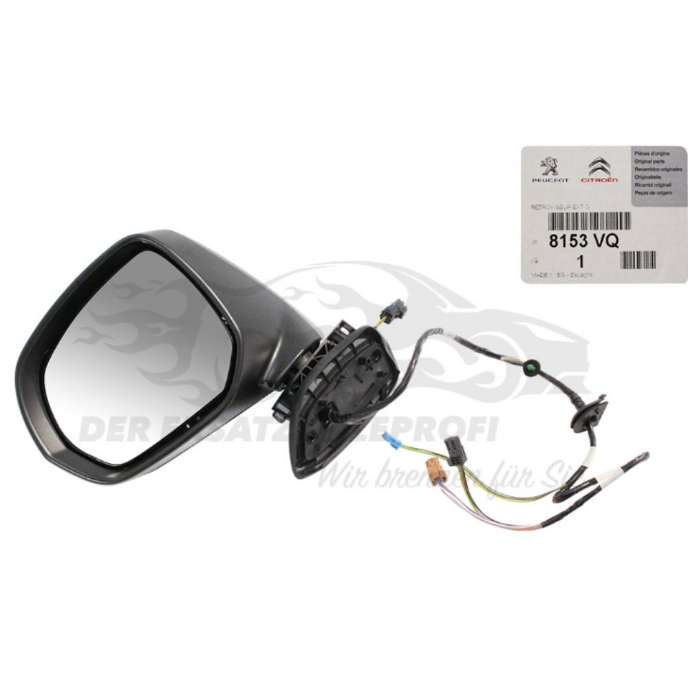 Citroen C4 Picasso Left Outside Rear View Mirror PSA Original 8153.VQ