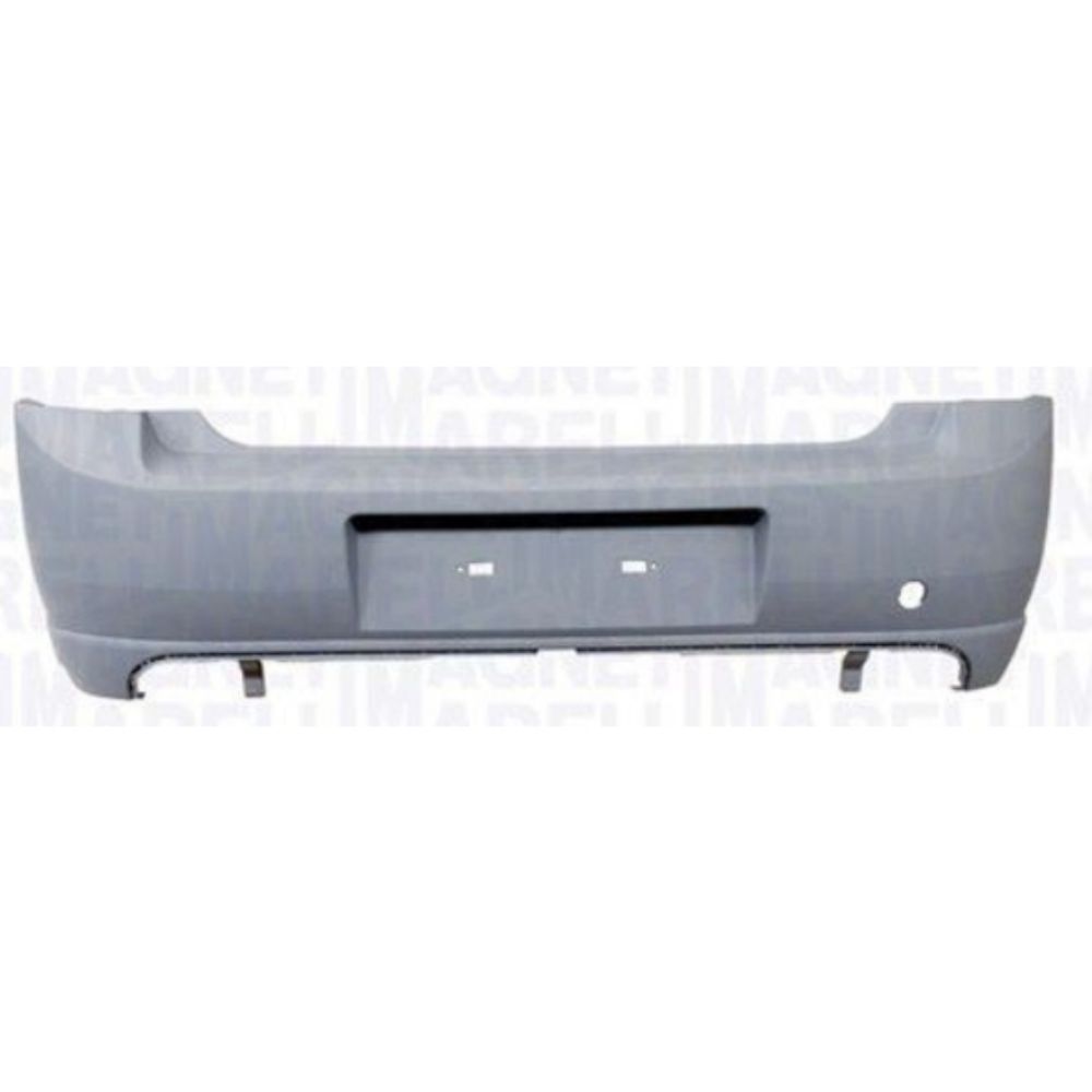 Opel Vectra C Sport Rear Bumper Without Parking Sensor Type GM Original 1400271 - 13100620