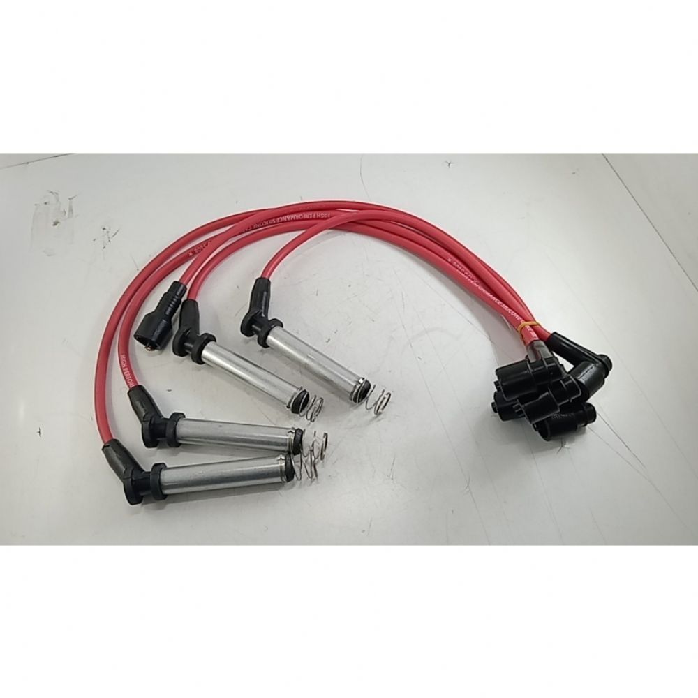 Product Code : 1612537Za - Opel Vectra A Spark Plug Cable Kit Studded (1.8/2.0 8V) 8MM Red High Performance 1992-1996 1st Class Quality 1612537 - 90442063