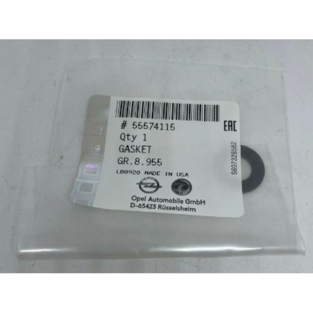 Product Code : 55574115 - Turbo Lube Pipe Gasket Opel Insignia A, Insignia B, Mokka, Astra J GM Genuine 55574115 - 2080107