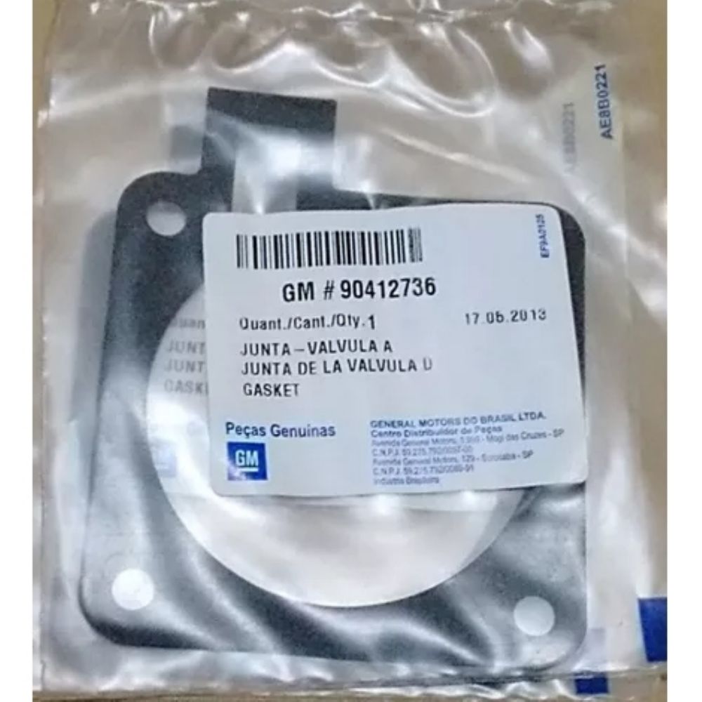 Product Code : 90412736 - Throttle Butterfly Lower Gasket (1.4/1.6 X16XEL-X14XEL) Opel Vectra B, Astra F, Corsa B, Tigra A GM Genuine 90412736 - 828806