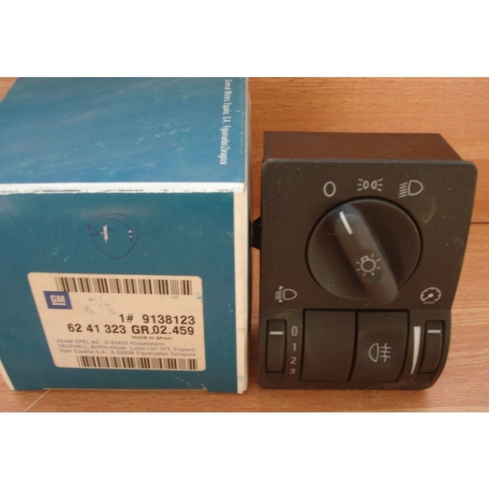 Product Code : 9138123 - Opel Corsa C Headlight Control Switch (Button) GM Genuine 9138123 - 6241323