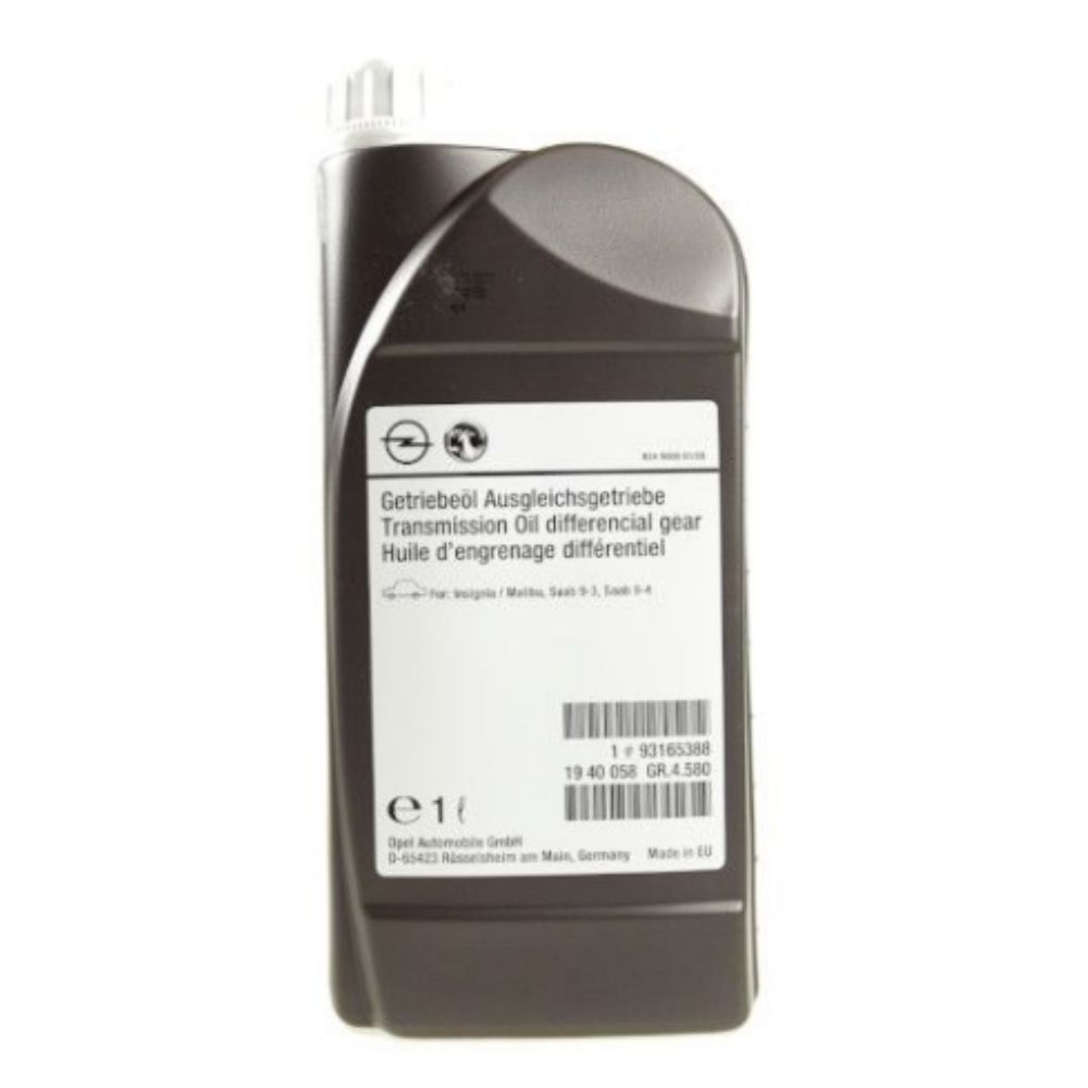 Product Code : 93165388 - Opel Insignia A Differential Oil (TR06) 1 Litre GM Original 93165388 - 1940058