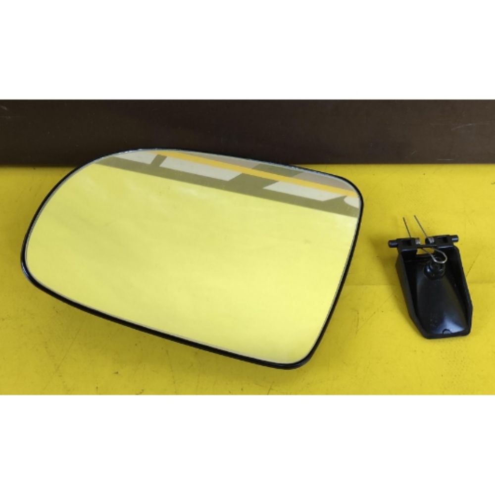 Opel Corsa B Left Outside Rear View Mirror Glass Wide Angle GM Original 90485129 - 1705257