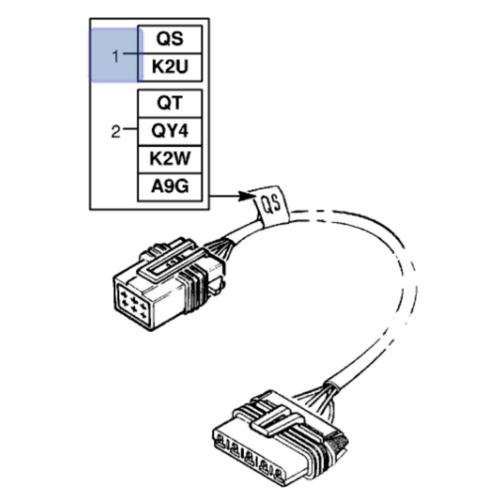 Product Code : 6299508 - Opel Vectra B Fuel Sensor Cable (K2U) GM Genuine 6299508 - 9136878