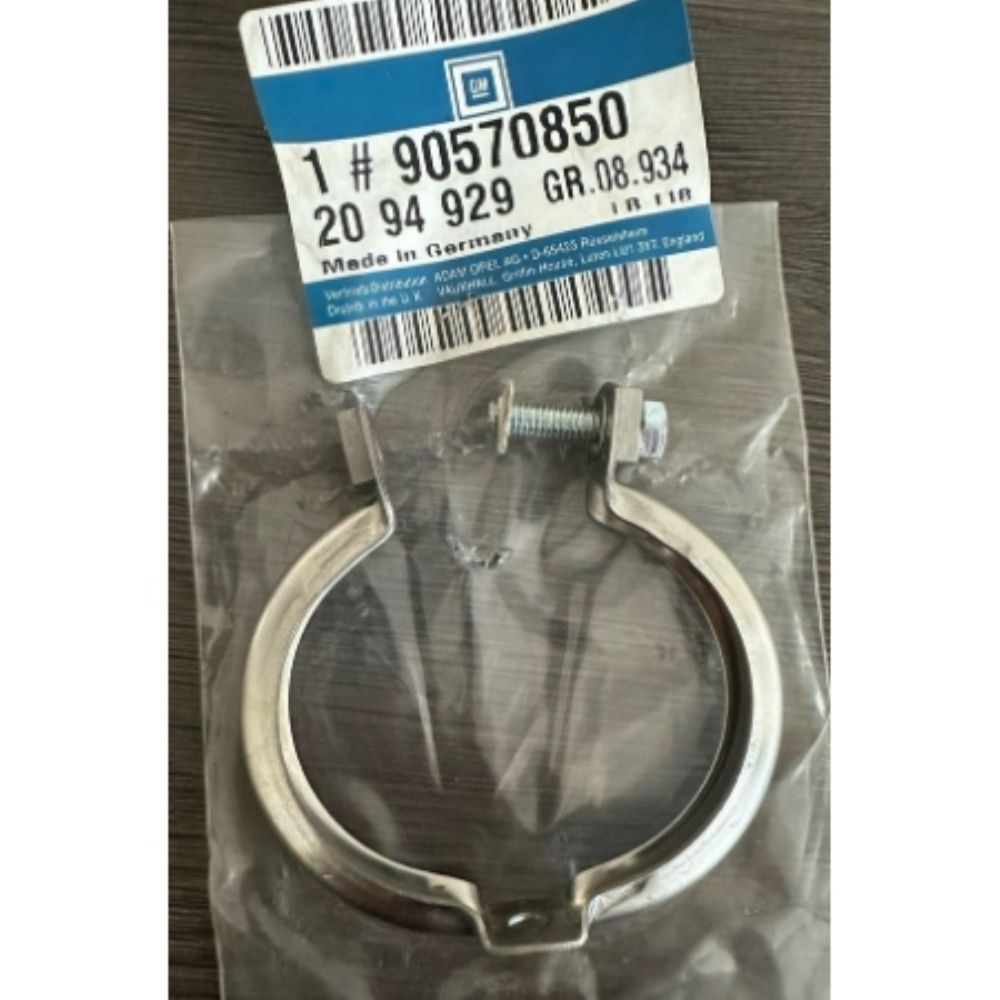 Product Code : 2094929 - Turbo Pipe Connection Clamp Diesel Opel Astra G, Zafira A, Vectra B GM Genuine 2094929 - 90570850