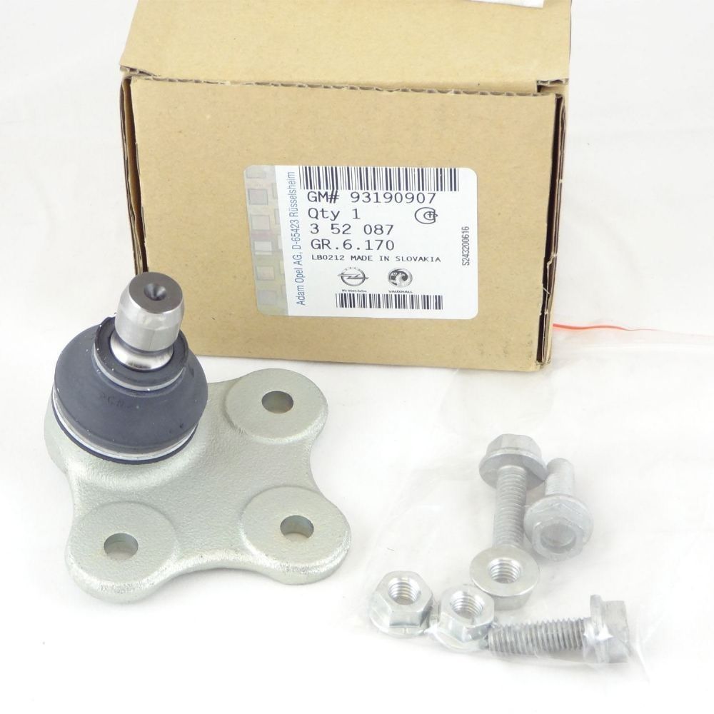 Product Code : 93190907 - Opel Corsa D, Corsa E Lower Ball Joint GM Original 93190907 - 352087