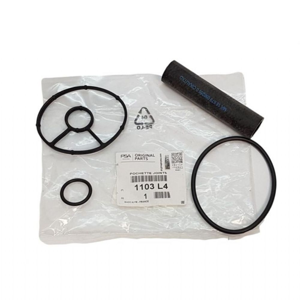 Oil Filter Gasket Kit Peugeot 307, 407, 508, 308 2.0 HDI Engine PSA Original 1103L4