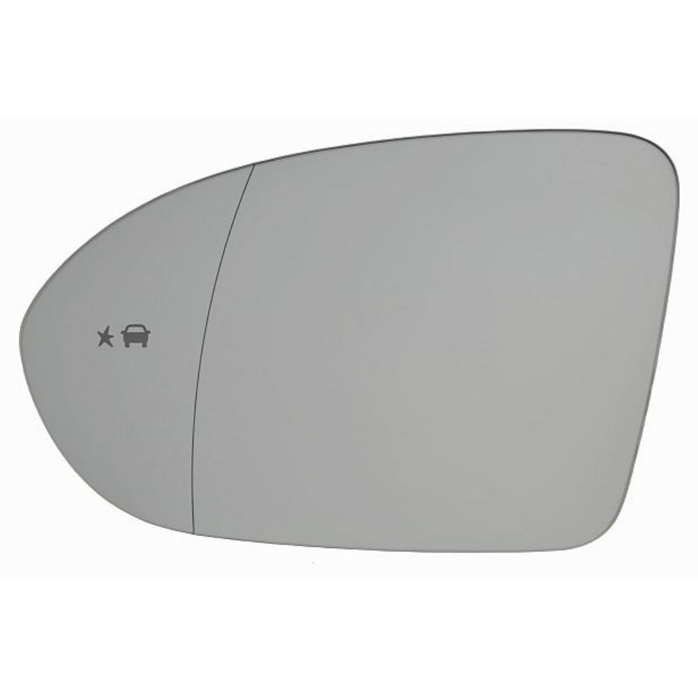 Product Code : 13396532 - Opel Astra K Left Outside Rear View Mirror Glass (With Blind Spot Alarm) GM Original 13396532 - 39172731