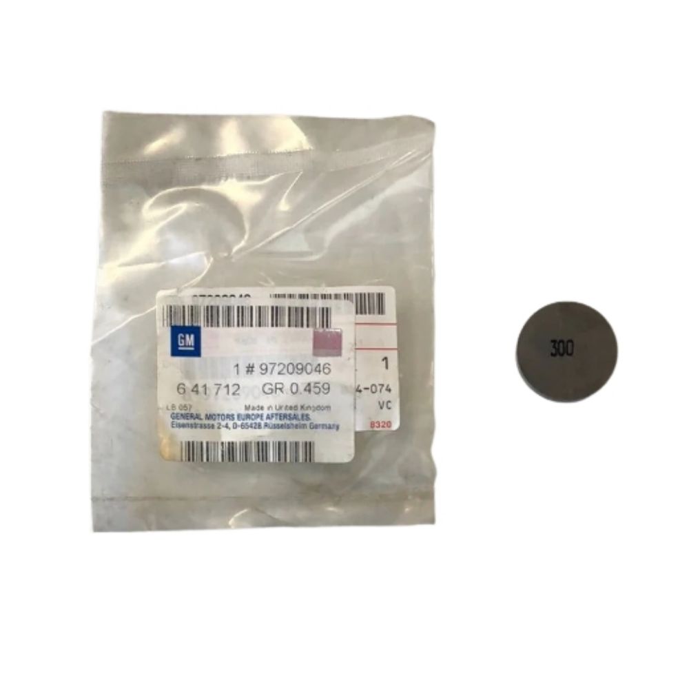 Product Code : 97209046 - Opel Combo C Nos Balancing Disc (Hydraulic Pusher) 3.0mm GM Genuine 97209046 - 641712