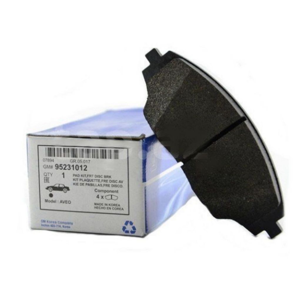 Product Code : 95231012 - Chevrolet Aveo T300 Front Brake Pad New Model 14INCH GM Genuine 95231012