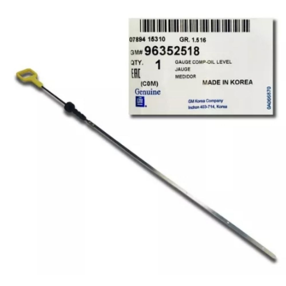 Oil Level Dipstick 1.2 Engine Chevrolet Spark, Aveo, Kalos GM Genuine 96352518