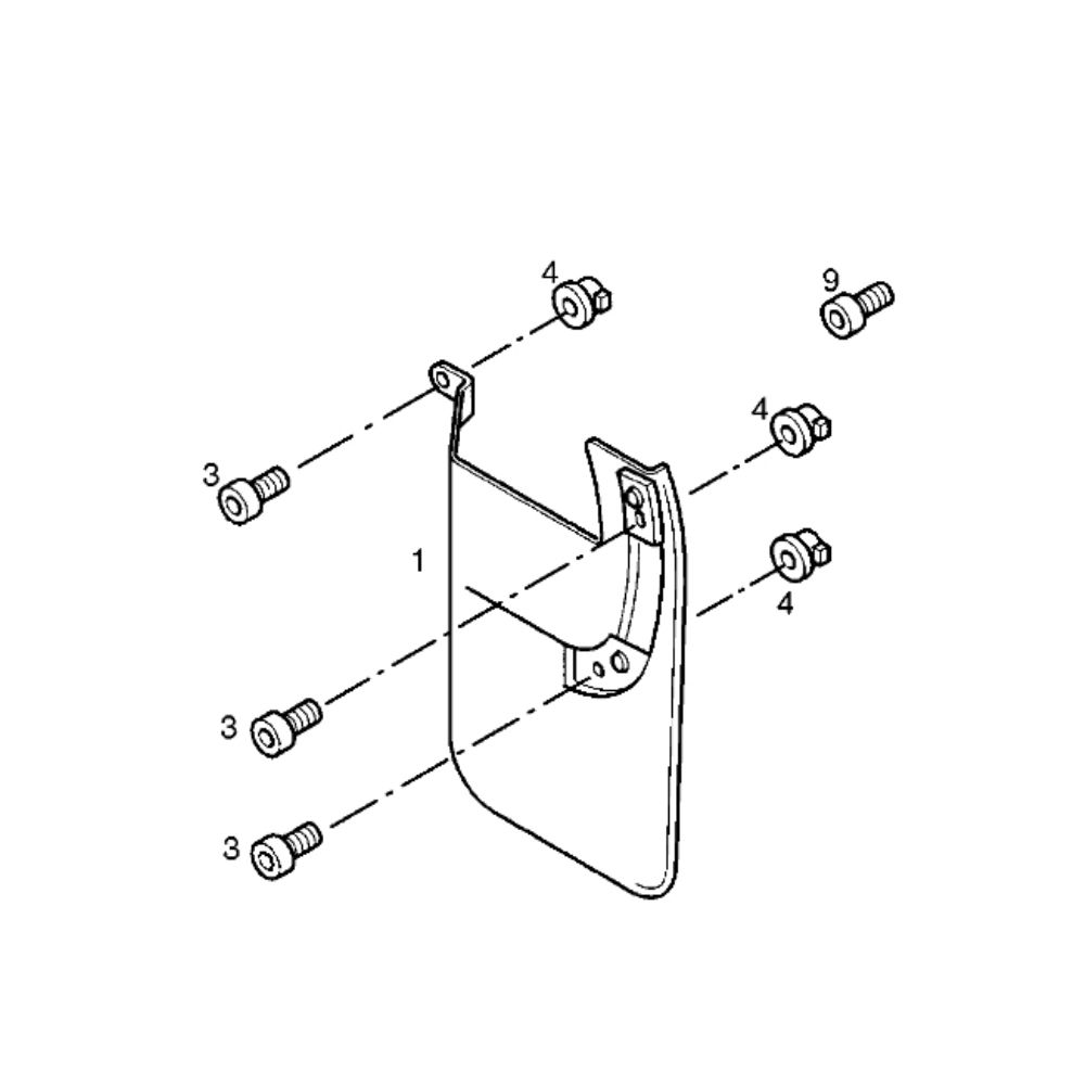 Product Code : 9160719 - Right Front Boot Opel Movano A, Renault Master GM Genuine 9160719 - 4500419