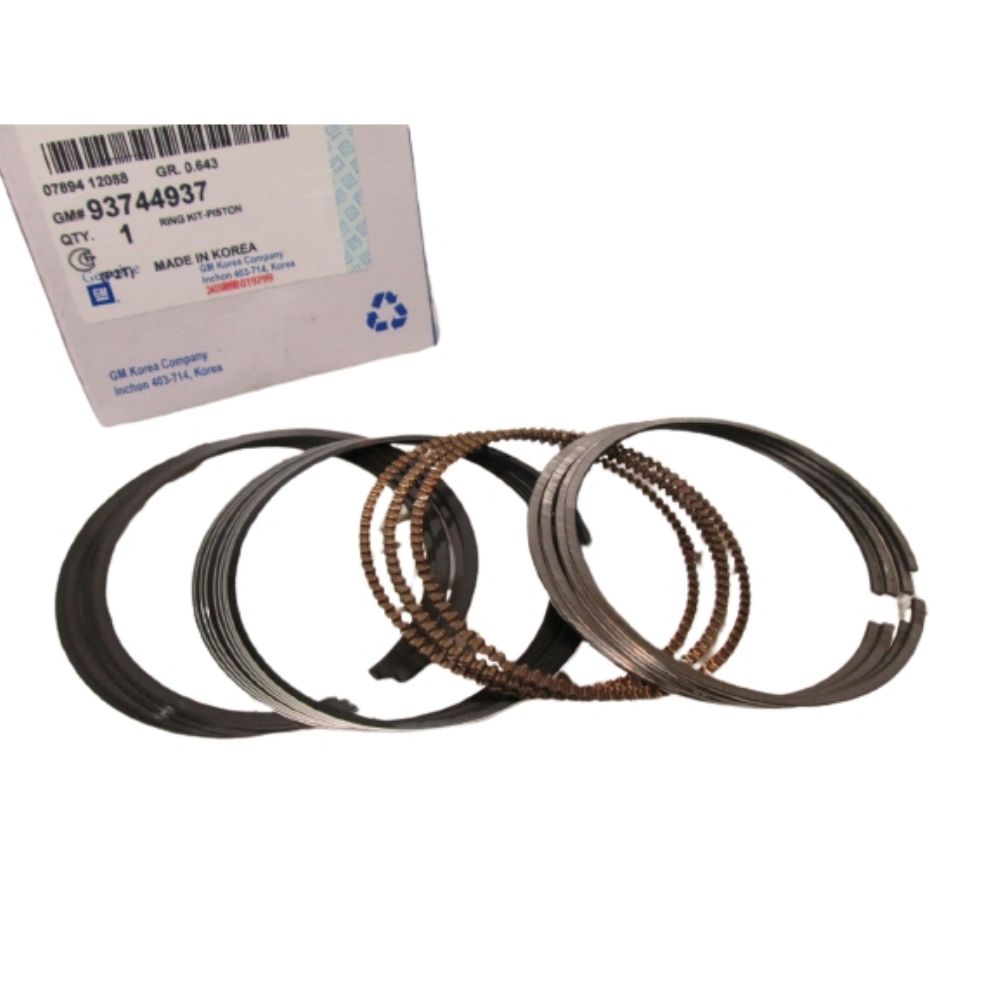 Product Code : 93744937 - Chevrolet Aveo Piston Ring Kit 050 78.4mm GM Genuine 93744937