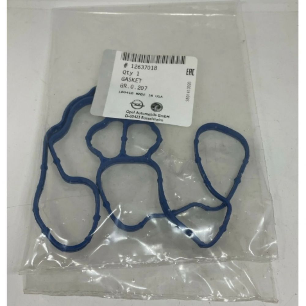 Product Code : 12637018 - Opel Astra K 1.4 Turbo Intake Manifold Gasket GM Genuine 12637018