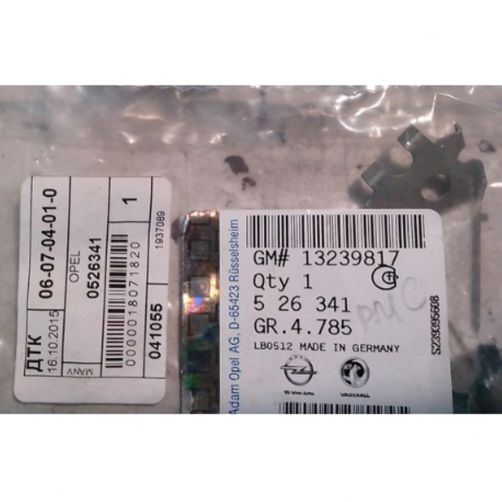 Product Code : 13239817 - Opel Astra H Left Hand Brake Cable Bearing GM Genuine 13239817 - 526341